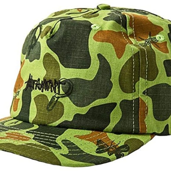 Altamont Camo Strapback Cap  Hat Cotton - Picture 1 of 1